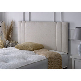 Rio II Chenille 3ft Single 24" Headboard - Stone