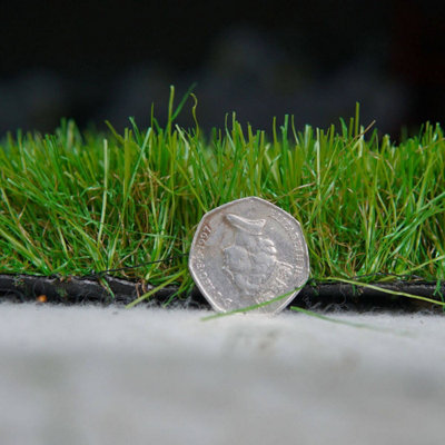 Rio Plus 40mm Super Soft Artificial Grass, Premium Artificial Grass For Lawn Patio, 8 Years Warranty-9m(29'5") X 4m(13'1")-36m²