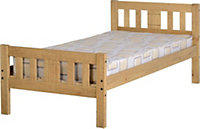 Rio Single Bed in Distressed Waxed Pine
