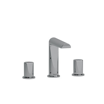 Riobel Parabola Three Hole Basin Mixer Chrome