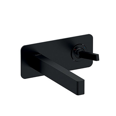 Riobel Paradox 360 Wall Mounted Basin Mixer Black