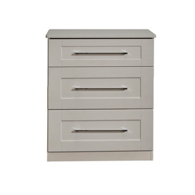 Ripon 3 Drawer Deep Chest in Kashmir Ash (Ready Assembled)