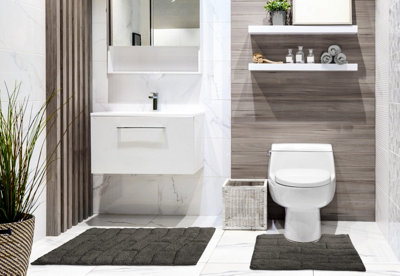 Ripple Collection Pure Cotton Jacquard 2pc Bath Set