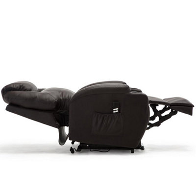 Rise Recliner Cinema Chair With Dual Motor, Heat And Massage, Remote ...