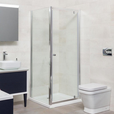 Riven Shower Enclosure Side Panel - (W)800mm