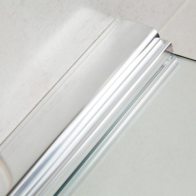 Riven Shower Enclosure Side Panel - (W)800mm - 5