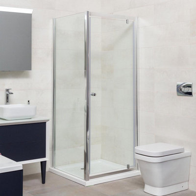 Riven Shower Enclosure Side Panel - (W)900mm