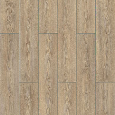 River Water Resistant Laminate by Remland (Danube Oak, Pack of 10)