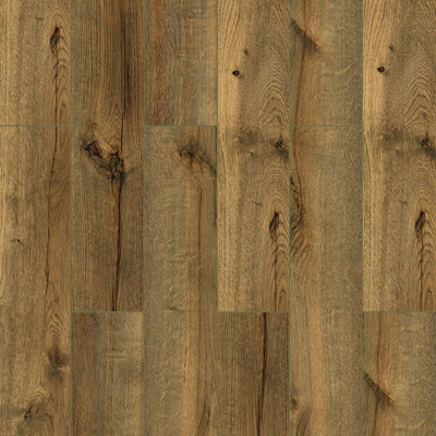 River Water Resistant Laminate by Remland (Erne Oak, Pack of 10)