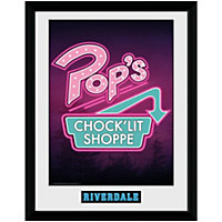 Riverdale Pops Framed Poster Pink/White (One Size)