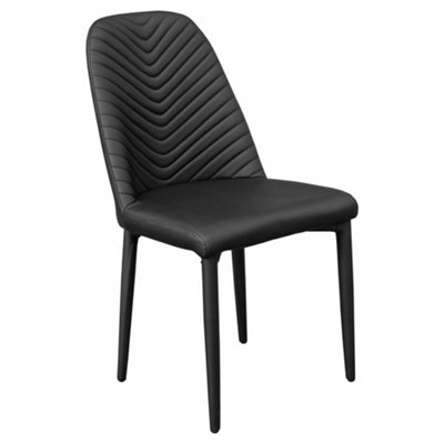 Riversway Dining Chairs x12 In Black - INCLUDES FREE DELIVERY