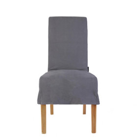 Riviera Loose Cover Kitchen Furniture Dining Room Chair - Grey
