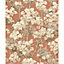 Rivington Tree Wallpaper Burnt Orange Belgravia 2502