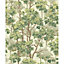 Rivington Tree Wallpaper Cream Belgravia 2501