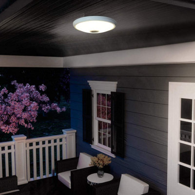 Outdoor motion deals ceiling light