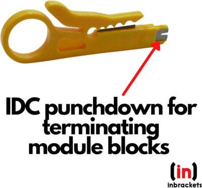 RJ45 Crimp Tool Crimper Pass Through Easy for Cat5e Cat6 Ethernet Connectors - 6