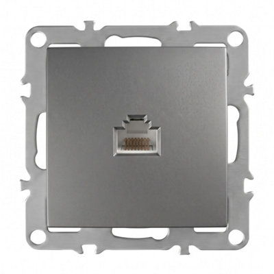 RJ45 socket Toolight OSTE JNH010-S Grey 3x7,4x7,4cm