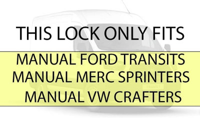 RLOX Pedal Lock for Manual Ford Transit and Mercedes Sprinters