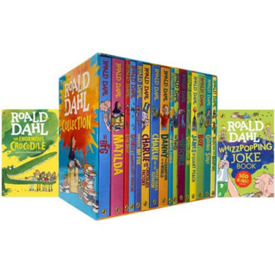 Roald Dahl Collection 18 Books Set Inc The Enormous Crocodile