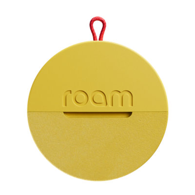 Roam Smart GPS Tracker for Items, Keys & Bags, Yellow, Waterproof, Long ...