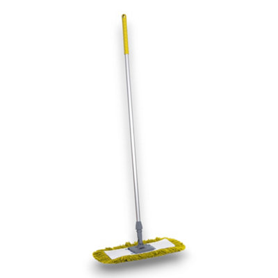 Robert Scott 40cm Floor Sweeper Dust Control Mop Kit - Colour Coded Yellow