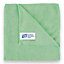 Robert Scott Contract Microfibre Cloths Pack of 10 Green