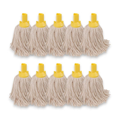 Robert Scott Exel PY Socket Mop 200g Pack of 10 (Yellow)