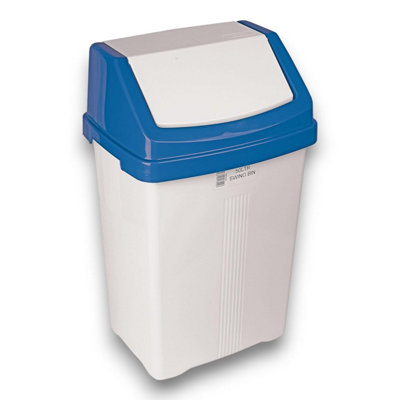 Robert Scott Swing Top Bin 50 Litre Capacity (Blue)