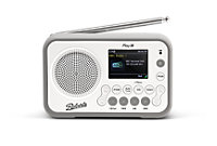 Roberts PLAY20 Compact and Portable DAB/DAB+/FM Digital Radio, Rubber-Protected, Full Colour Screen