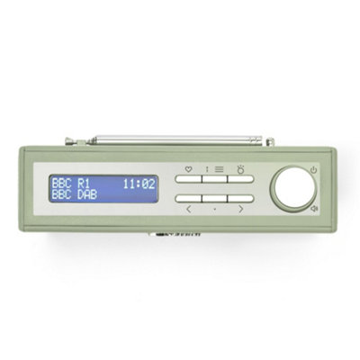 DAB/DAB /UKW Digitalradio mit Eingebaute 5000mAh Akku Solar Radio Notfallradio mit USB Handyladefunktion Camping Radio mit LED Taschenlampe Leselampe SOS Alarm Tragbares Kurbelradio für Outdoor