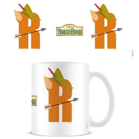 Robin Hood R Mug White/Orange/Green (One Size)