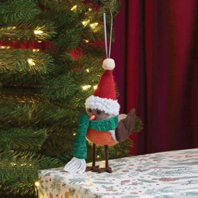 Robin Redbreast Christmas Tree Decoration