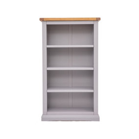 Rocca Grey Bookcase 120x70x25cm