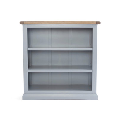 Rocca Grey Bookcase 90x90x30cm