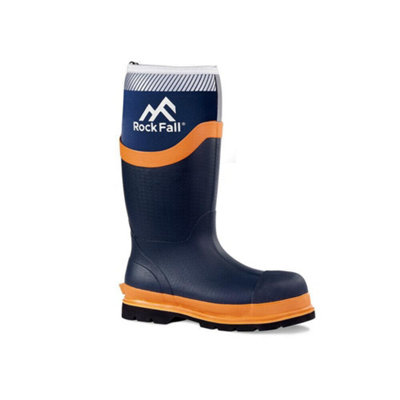 Rock Fall Silt S5 blue/orange insulated composite toe/midsole safety ...