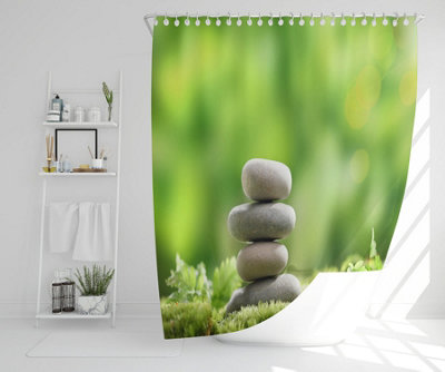Rock Garden Stones (Shower Curtain) / Default Title Price Comparisons | Compare The Build