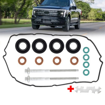 ROCKER COVER GASKET INJECTOR SEAL WASHER O RING FOR FORD TRANSIT MK7 2. ...
