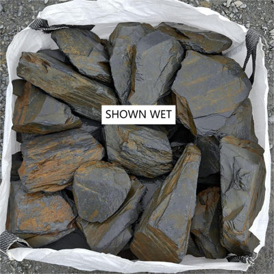 ROCKERY STONE - WELSH SLATE - MIXED SELECTION
