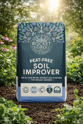 Rocket Gro Peat Free Soil Improver 50L