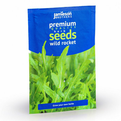 Rocket Wild Herb Seeds (Approx. 485 seeds) by Jamieson Brothers