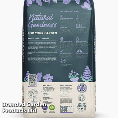 Buy RocketGro Peat Free Beds & Borders Compost 50 Litre x 1 Unit at B&Q