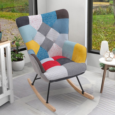 Upholstered rocker recliner deals