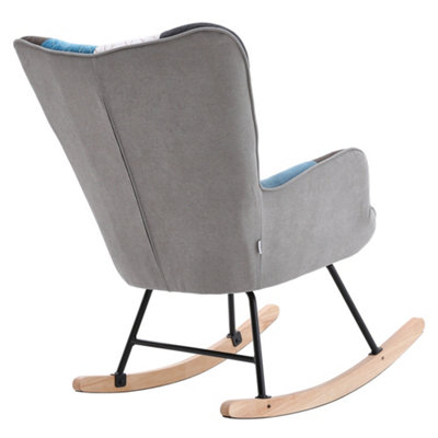 Upholstered rocking recliner hot sale