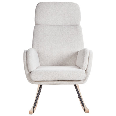 Rocking Chair KVELIA Fabric Off-White