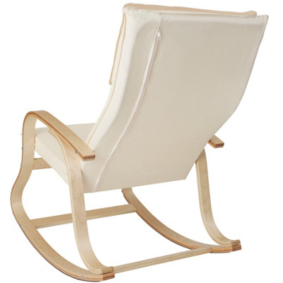 Rocking Chair Roca - Cosy Reading Chair - beige