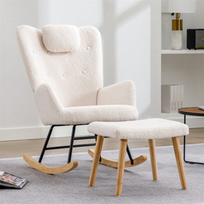 Bedroom rocking hot sale chair