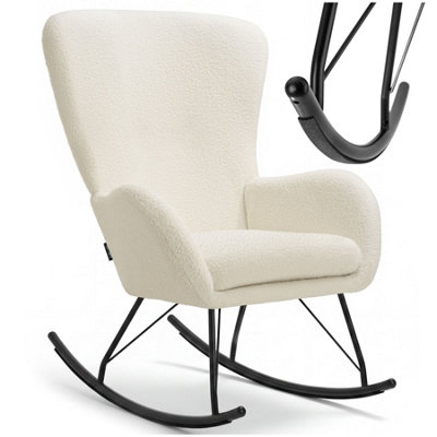 Rocking Chair Swing - armchair with steel runners and thick padding ...
