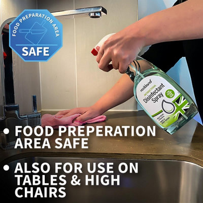 Rockland Anti Bacterial Cleaner 750mL Disinfectant Spray Low Odour Low ...