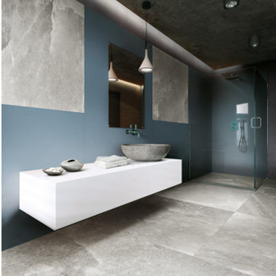 Rocksalt Maui Green Premium Stone Effect Porcelain Tile