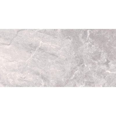 Rockwell Light Grey Stone Effect 300mm x 600mm Ceramic Wall Tiles (Value Pack of 10 w/ Coverage of 1.8m2) - 3